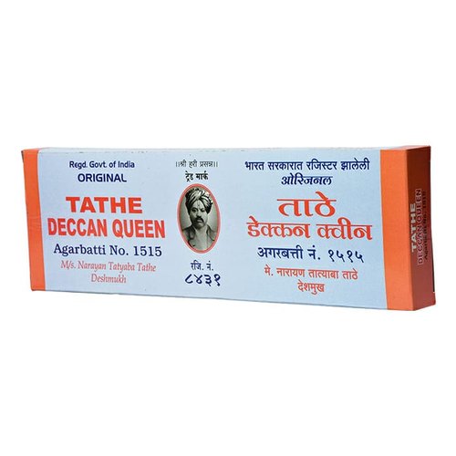 Deccan Queen Incense Sticks, for Home, Office, Temples, Packaging Type : Packet
