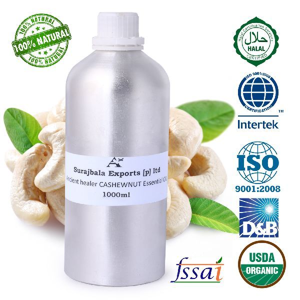 Cashew Nut Essential Oil, Certification FSSAI Certified, ISO 9001