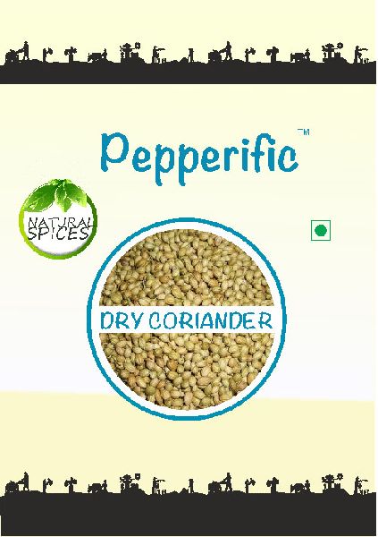 Organic Dried Coriander Seeds, Packaging Type : Jute Bags, Plastic Packets
