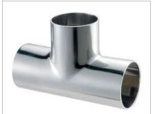 SS304 stainless steel equal tee, Connection : Weld