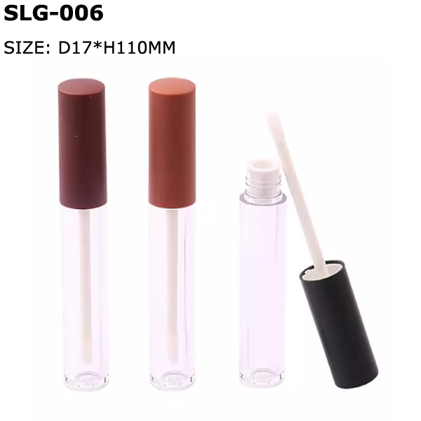 plastic lip gloss tube container