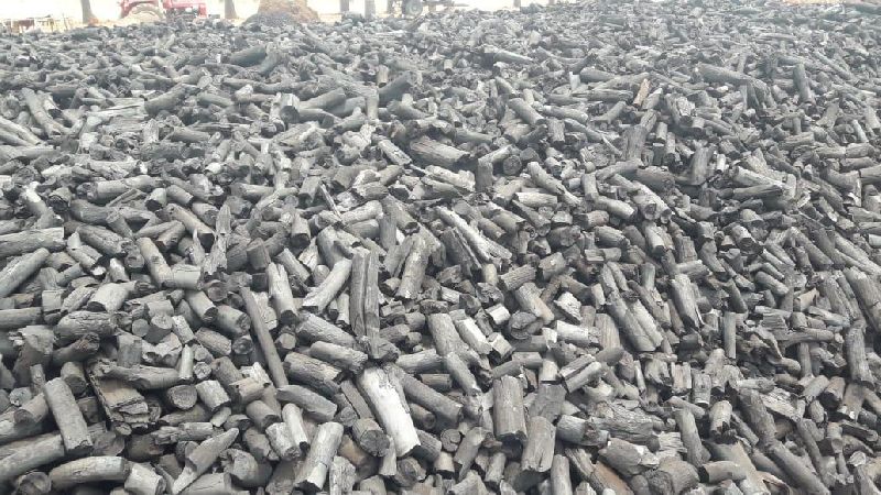 Lumps wood charcoal, for Industries, Form : Solid