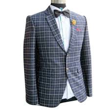 Mens Checkered Blazer, Occasion : Formal Wear, Party Wear