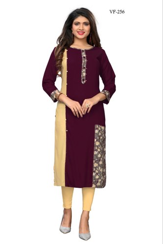 Party Wear Rayon Kurti