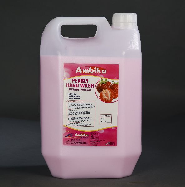 Ambika Strawberry Hand-wash, Feature : Antiseptic, Dust Removing, Enhance Skin, Hygienically Processed