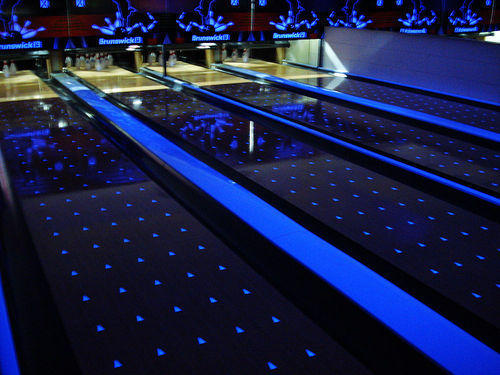 Lanes Alley Glow Lanes Bowling