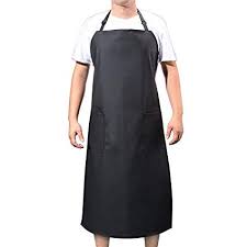 Pattern cooking apron, Size : L, M, S