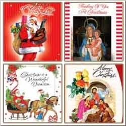 Customized  Butter Paper Christmas Cards, Pattern : Plain , Printed