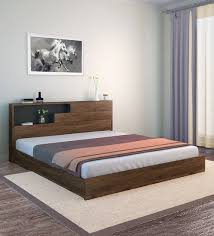 Pine Wood Non Polished Beds, for Bedroom, Home, Hotel, Hospitals, Living Room, Size : 4x6ft, 5x7ft