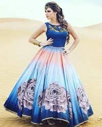 Digital print dresses, Style : Achkan, Regular, Straight
