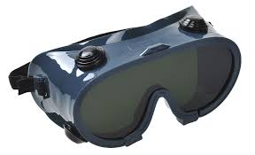 Oval Aluminium welding goggle, for Eye Protection, Lenses Material : Glass, Polycarbonate