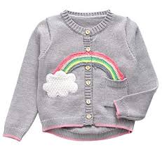 Checked Cotton Kids Sweater, Neck Style : Round Neck, V Neck