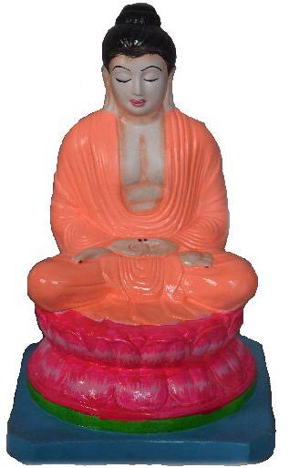 Polished Buddha Clay Statue, for Garden, Home, Office, Shop, Size : 10feet