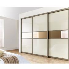 Aluminum Non Polished Plain sliding wardrobe, Size : 5x3Ft, 6x4ft, 6x5ft, 7x3ft, 7x4ft