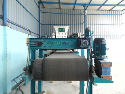 Electric 100-1000kg Inline Overband Magnetic Separator, Automatic Grade : Automatic