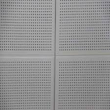 Metal Perforated Ceiling Tiles, Color : Grey