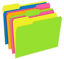 Paper Board File Folder, for Keeping Documents, Size : A/3, A/4, A/5