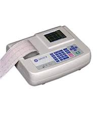 Automatic Electric ECG Machine, for Medical Use, Voltage : 110V, 220V