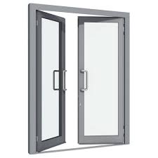 Non Polished Aluminum Aluminium Door, for Building, Home, Hotel, Office, Feature : Durable, Dust Proof