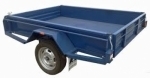 Steel Diamond Plate custom trailers, for Transportation, Capacity : 10-20 Tons,  20-40 Tons,  40-60 Tons