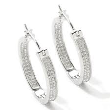 Silver 925 Earrings, Gender : Male, Women