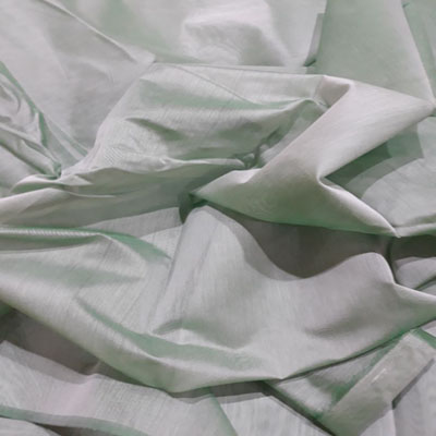 Plain chanderi fabric, Color : Off White