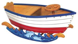 Hemlock Wood Non Polished rocking boats, for Baby Playing, Decoration, Style : Contemprorary, Modern