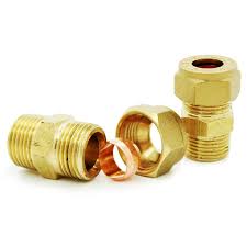 Coated Brass Compression Fittings, Technics : Molding