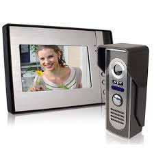 1800 MHz HDPE Audio Video Door Phone, Display Type : TFT