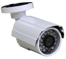 Bullet Security Camera, for Bank, College, Hospital, Restaurant, School, Station, Color : Black