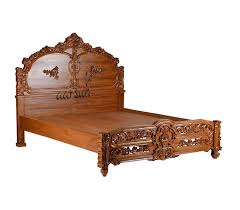 Rectangular wooden bed, for Home, Hotel, Pattern : Plain