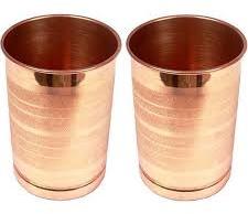 Coated copper glass, Color : Brown, Copper-brown