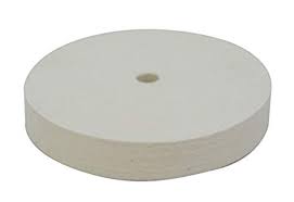 Cotton felt buffing wheel, for Remove Strains, Feature : Durable, Dust Resistance, Highly Abrasive