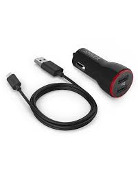 Battery Usb Car Charger, Color : Black, Grey, White