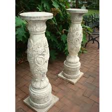 Non Polished marble carving pillars, for Decoration, Gifting, Length : 10inchs, 14inchs, 18inchs