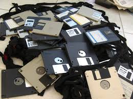 Floppy disk, for Date Storage, Color : Black, Grey