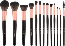 Plastic cosmetic brush set, for Bueaty Parlours, Home, Handle Size : 10inch, 11inch, 12inch, 6inch