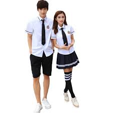 Cotton school uniform, Size : Large, Medium, Small