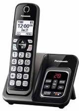 HDPE caller id device, for Office, Color : Black, Grey