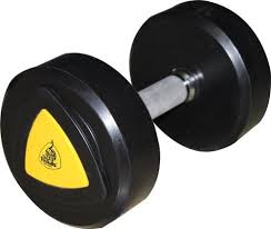 Hexagonal Non Polished rubber dumbbell, for Gym Use, Home, Lifting, Style : Classic, Modern