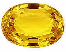 Yellow sapphire gemstone, for Necklace, Ring