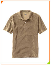 Mens Plain Brown Polo T-Shirts, Size : XL