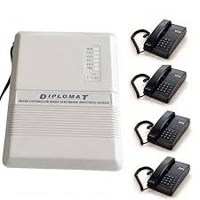 Plastic intercom system, for Home Security, Mall Security, Office Security, Shop Security