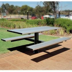 Non Polished Aluminum Portable Picnic Table, Feature : Eco-Friendly, Rust Resistance, Stylish Look