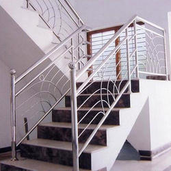 Stainless Steel staircase, for Home, Hotel, Office,  Outdoor, Feature : Fine Finishing, Long Life