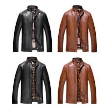 Checked leather jacket, Size : M, S, XL, XXL