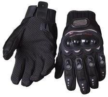 Dotted Leather Motorbike Gloves, Length : 10-15 Inches, 8-10 inch