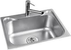 Round Non Polished Stainless Steel Sink, for Home, Hotel, Restaurant, Sink Style : Bowl