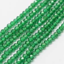 Non Polished Plain Acrylic Emerald Beads, Certification : ISO 9001:2008