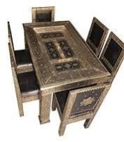 Non Polished Aluminium Moroccan Furniture, For Home, Hotel, Office, Restaurent, Feature : Attractive Designs